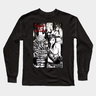 Cthulhu From the Black Lagoon poster 2 Long Sleeve T-Shirt